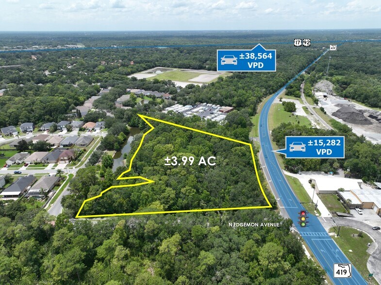 Primary Photo Of SR 419 & Edgemon Ave, Winter Springs Land For Sale