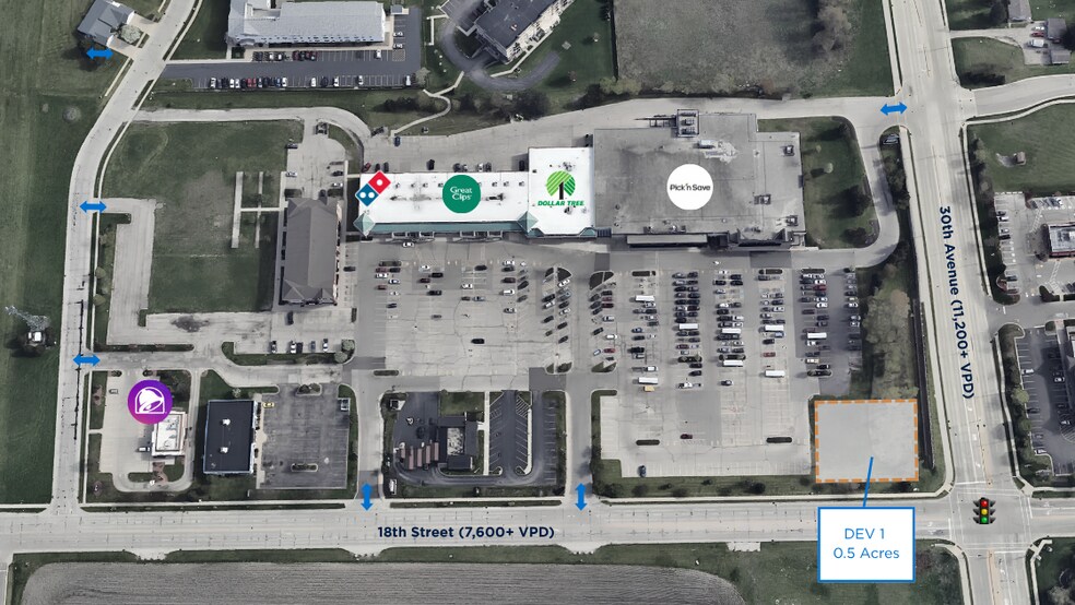 Primary Photo Of 2931 18th St, Kenosha General Retail For Lease