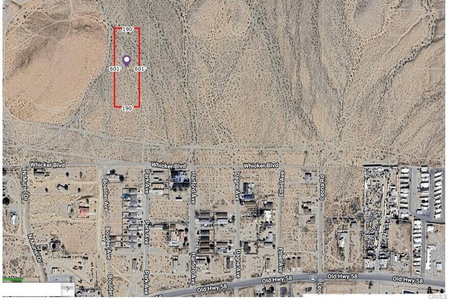 More Photos Of 0 Whicker Blvd, Barstow Land For Sale