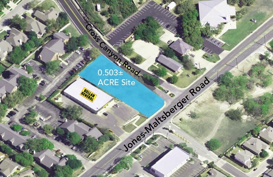 Primary Photo Of Cross Canyon Rd @ Jones-Maltsberger, San Antonio Land For Sale