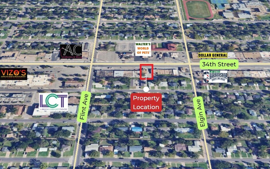 More Photos Of 3017 34th St, Lubbock General Retail For Sale