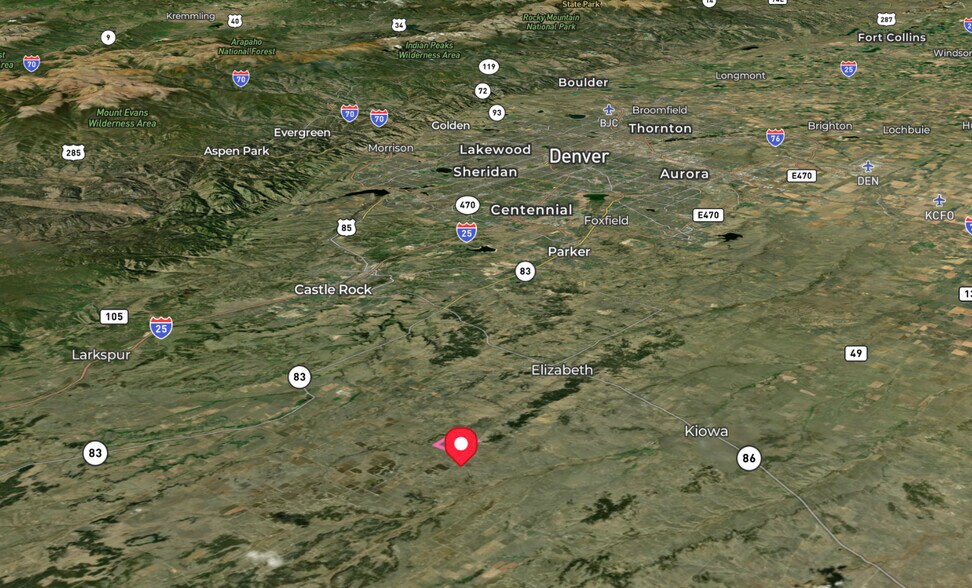 More Photos Of 4560 County Road 114, Elizabeth Land For Sale