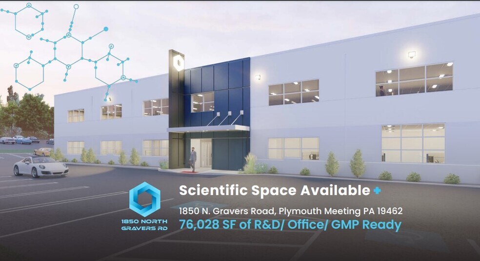 More Photos Of 1850 N Gravers Rd, Plymouth Meeting Flex For Lease