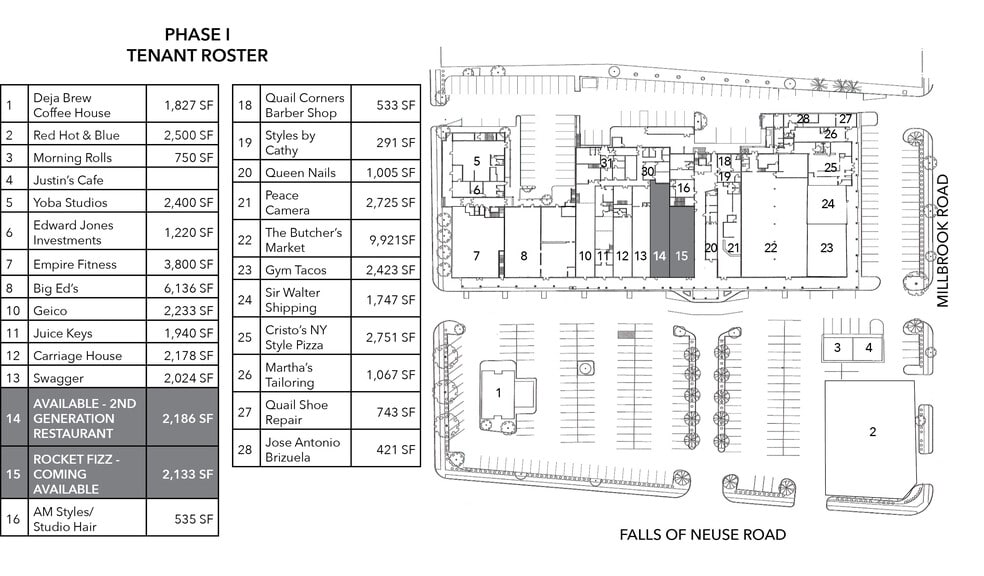 More Photos Of 5003-5045 Falls of Neuse Rd, Raleigh Unknown For Lease