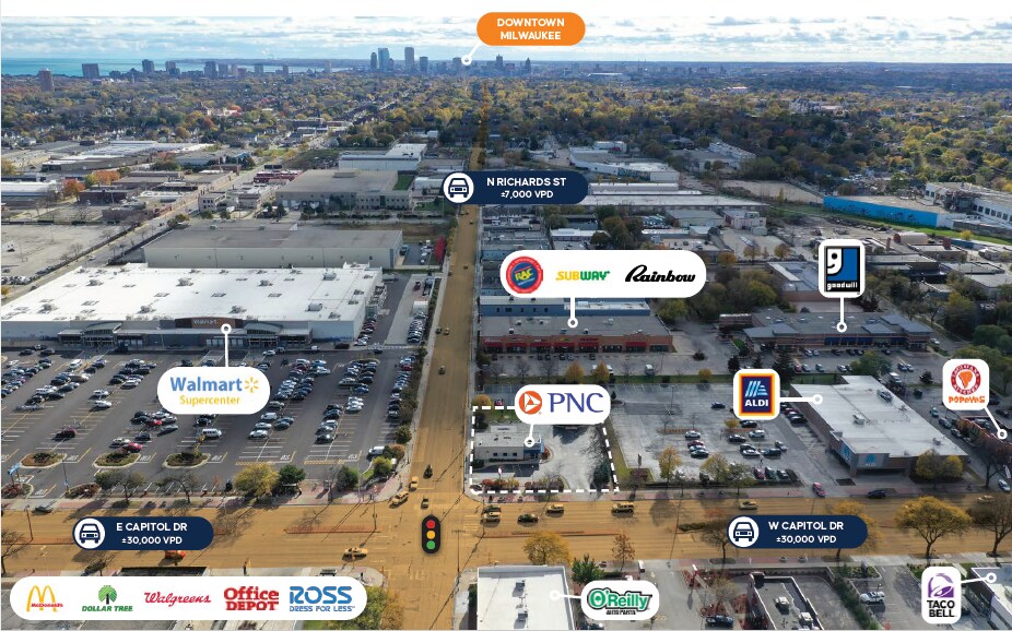 More Photos Of 275 E Capitol Dr, Milwaukee Bank For Sale