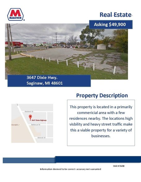 More Photos Of 3623 Dixie Hwy, Saginaw Land For Sale