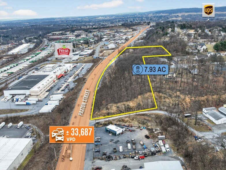More Photos Of adj. to 7451 Paxton St, Harrisburg Land For Sale