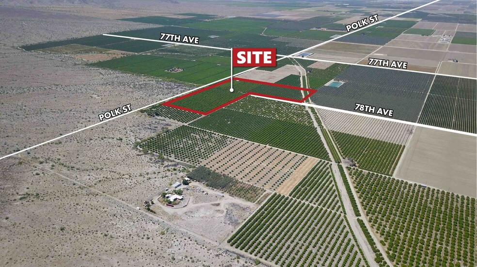 Primary Photo Of E Polk St, Coachella Land For Sale