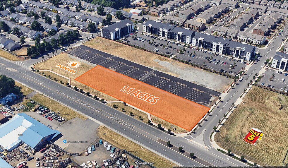 Primary Photo Of NE Fourth Plain Blvd, Vancouver Freestanding For Lease