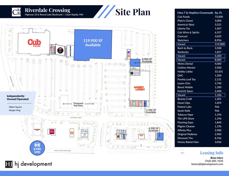 Primary Photo Of 12900-13020 Riverdale Dr NW, Coon Rapids Unknown For Lease