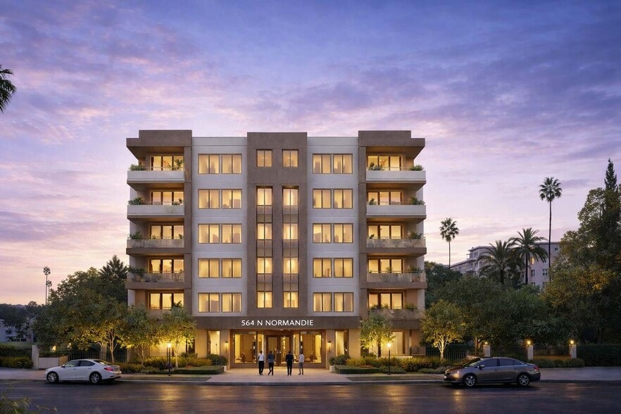 Primary Photo Of 564 N Normandie Ave, Los Angeles Land For Sale
