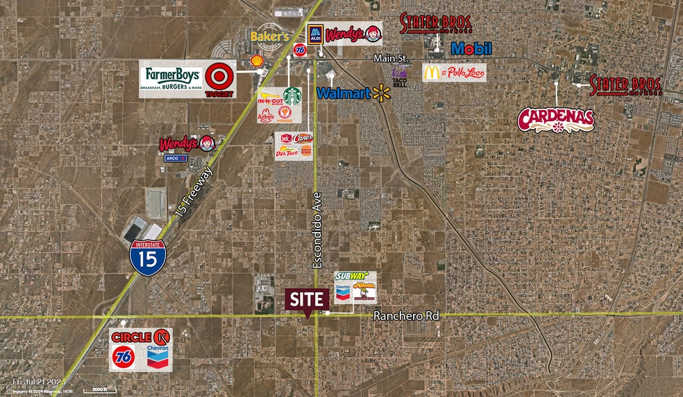 Primary Photo Of 13302 Ranchero Rd, Oak Hills Land For Sale