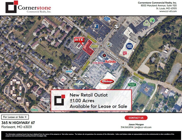 Primary Photo Of 365 N Highway 67 St, Florissant Land For Lease