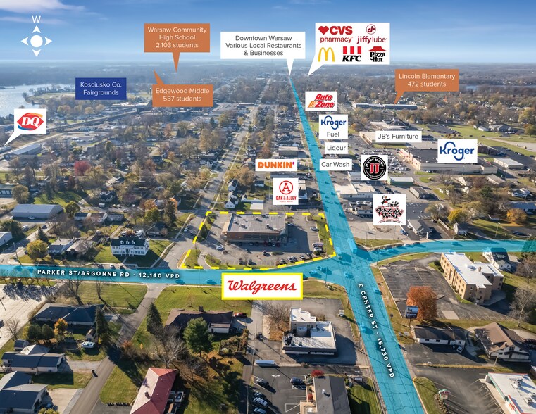 More Photos Of 2400 E Center St, Warsaw Drugstore For Sale