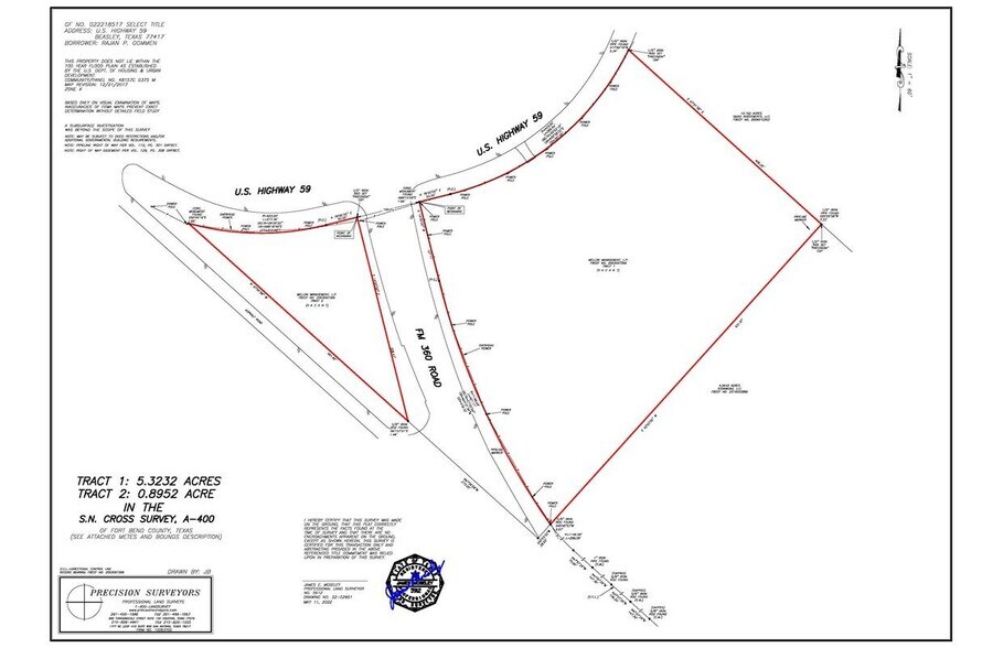More Photos Of FM 360 Road, Beasley Land For Sale