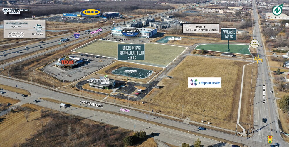 Primary Photo Of Drexel Ave, Oak Creek Land For Sale