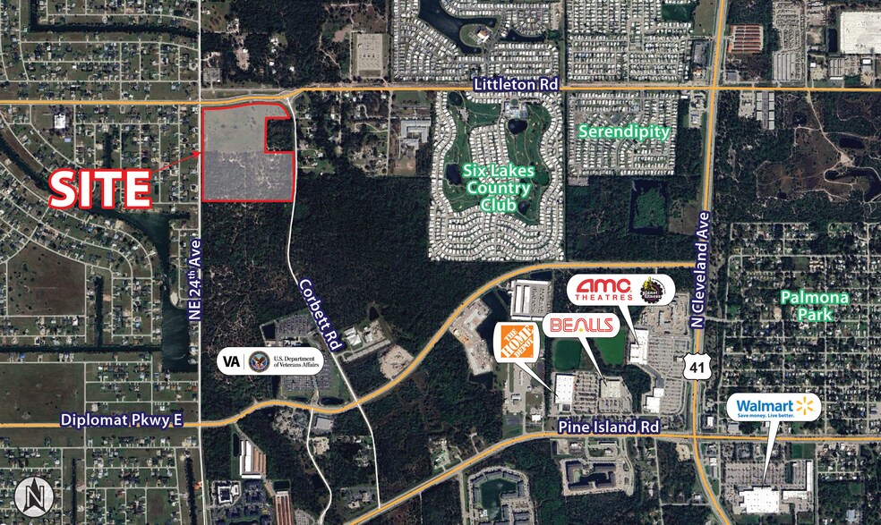 Primary Photo Of 0 24th Ter, Cape Coral Land For Sale