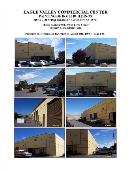 More Photos Of 3107 N Deer Run Rd, Carson City Research And Development For Lease