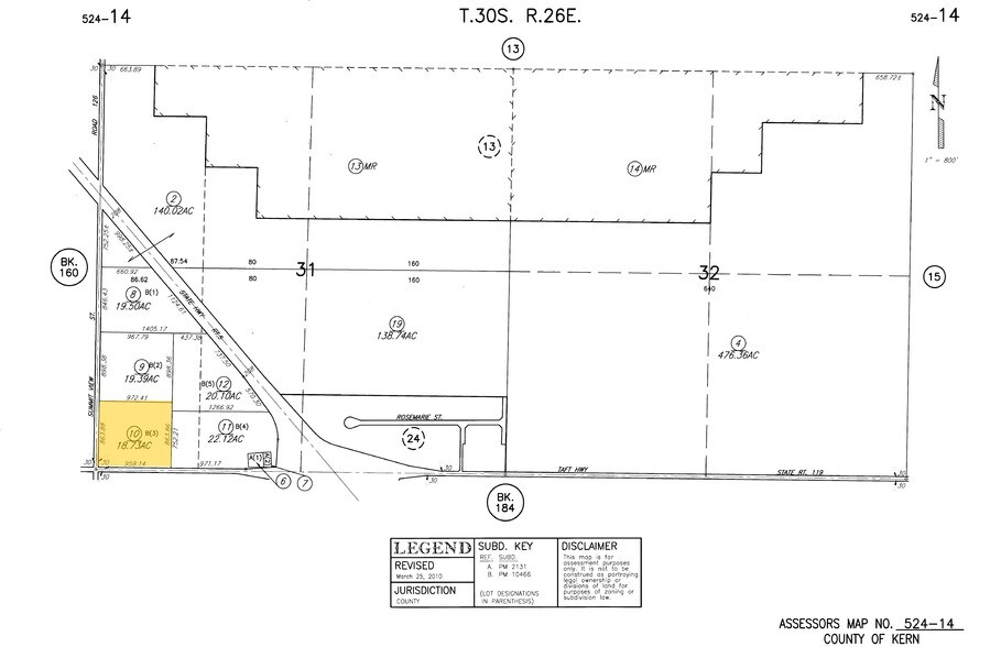 More Photos Of 20638 Taft Hwy, Bakersfield Land For Sale