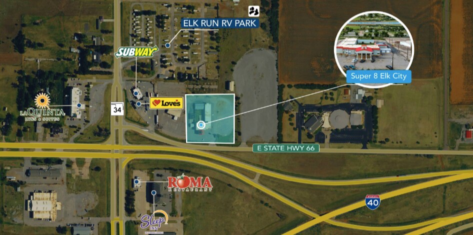 More Photos Of 2801 E Highway 66, Elk City Hotel For Sale