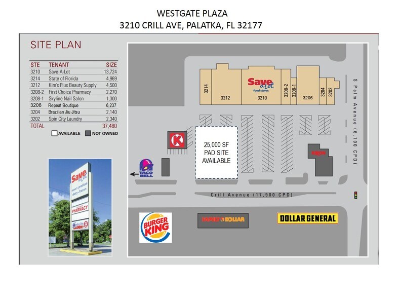 Primary Photo Of 3210 Crill Ave, Palatka Land For Lease