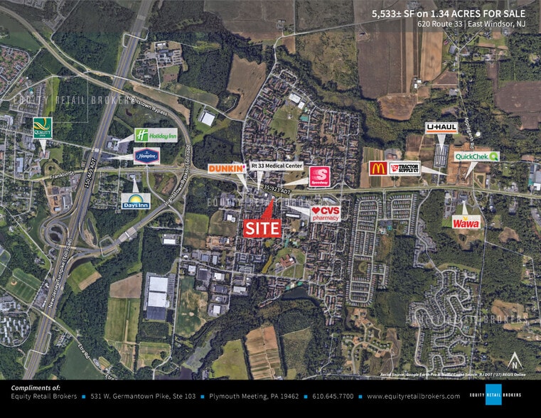 More Photos Of 620 E Rt 33, Hightstown Restaurant For Sale