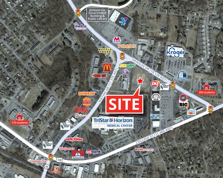 Primary Photo Of 204 Henslee Dr, Dickson Land For Lease