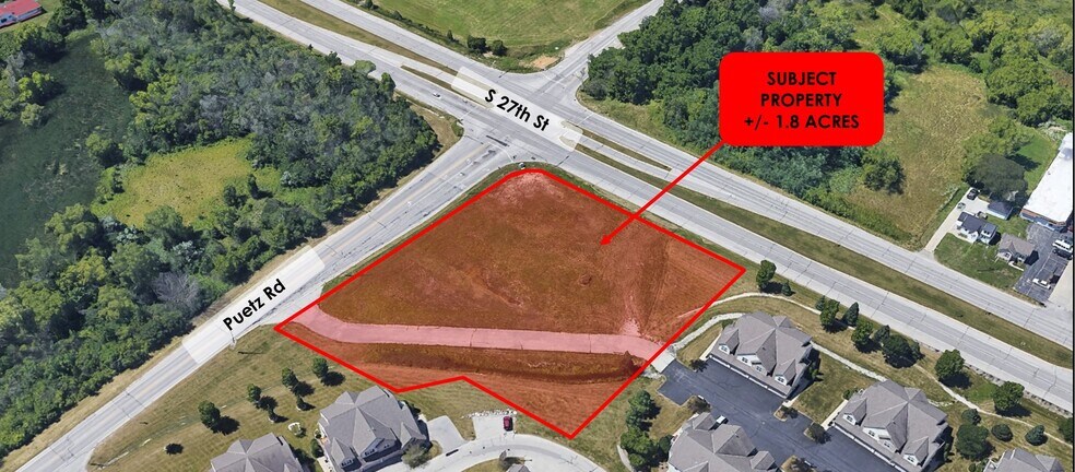 Primary Photo Of 8690 S 27th St, Oak Creek Land For Sale