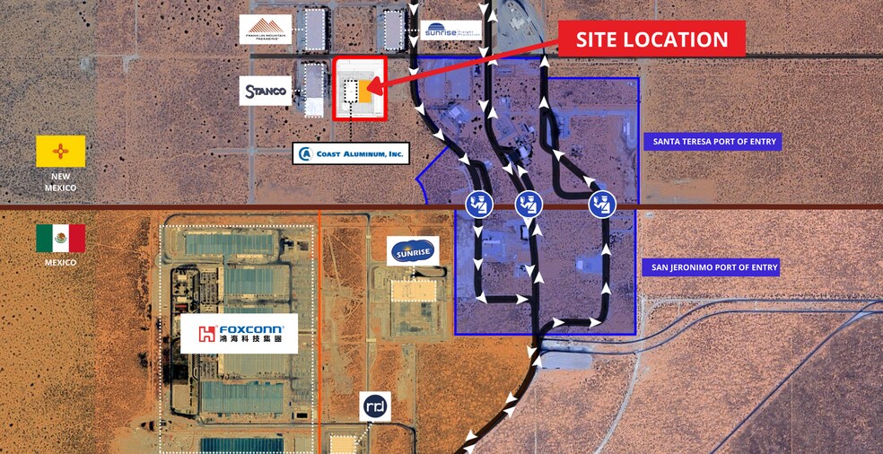 More Photos Of 300 Avenida Ascencion, Santa Teresa Warehouse For Lease