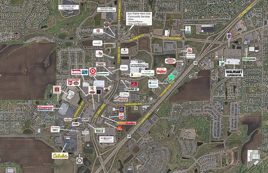 More Photos Of Hwy 151 @ S Thompson Rd, Sun Prairie Land For Lease