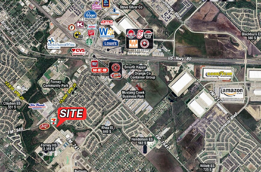 More Photos Of 1325 FM 741, Forney Land For Lease