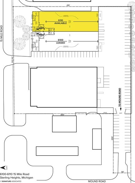 More Photos Of 6100-6110 Fifteen Mile Rd, Sterling Heights Warehouse For Lease