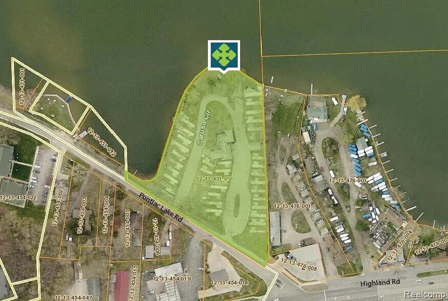 Primary Photo Of 8300 Pontiac Lake Rd, White Lake Township Land For Sale