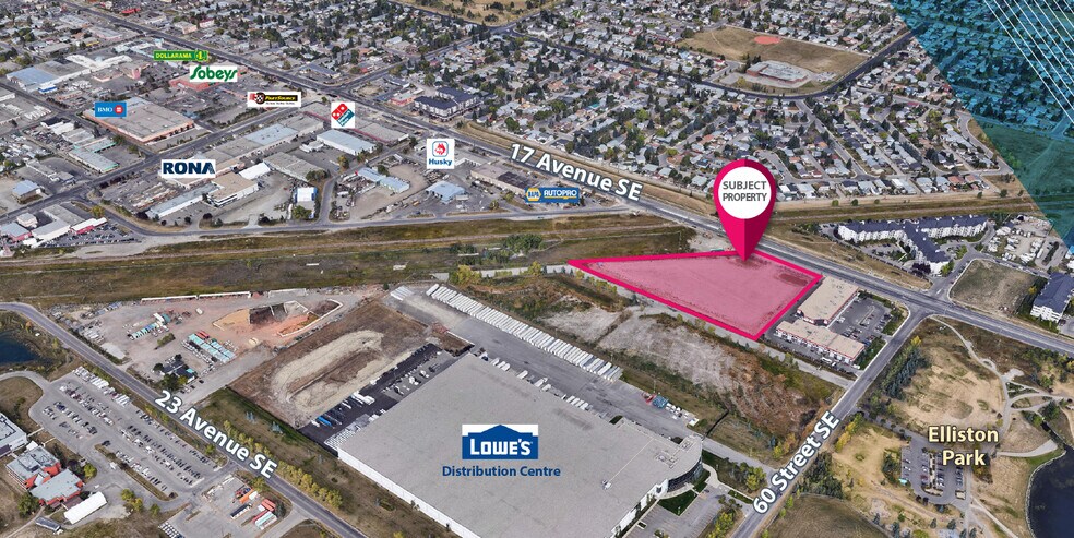 Primary Photo Of 5805 17 Ave SE, Calgary Land For Sale