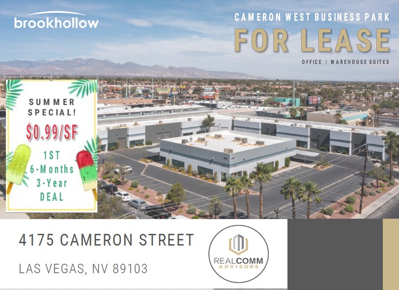 Primary Photo Of 4175 Cameron St, Las Vegas Light Manufacturing For Lease