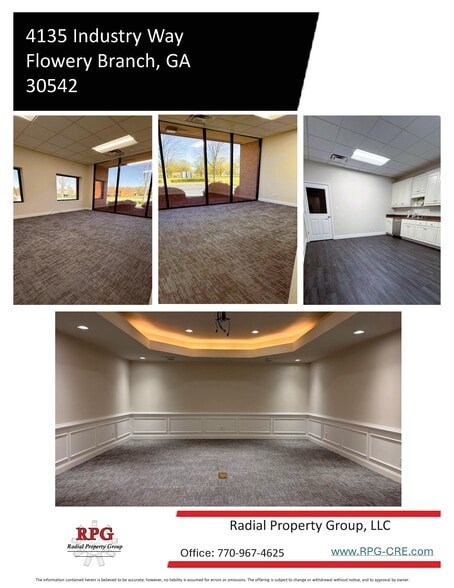 More Photos Of 4135 Industry Way, Flowery Branch Warehouse For Lease