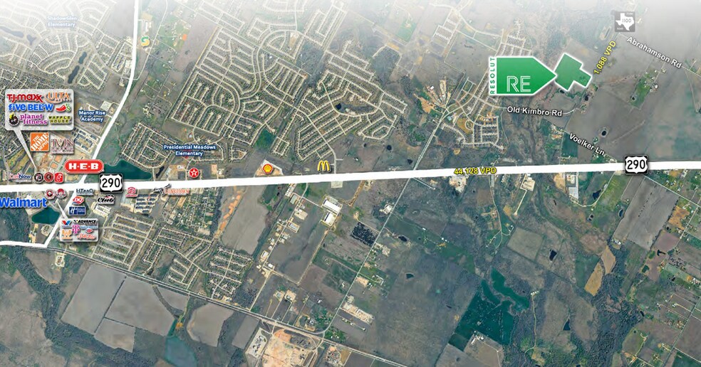 Primary Photo Of 13522 FM 1100, Manor Land For Sale