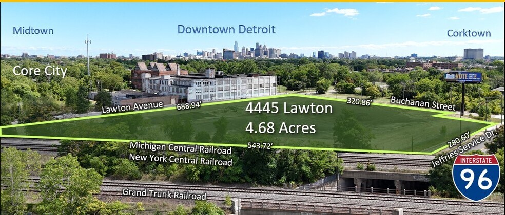 Primary Photo Of 4445 Lawton St, Detroit Land For Sale