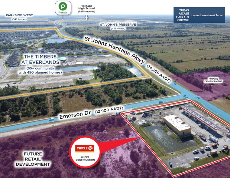 More Photos Of 1415 Street Johns Heritage Pky NW, Palm Bay Service Station For Sale