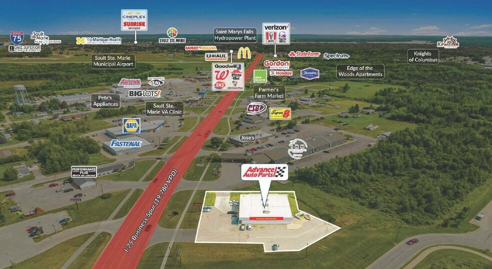 More Photos Of 3701 I-75 Business Spur, Sault Sainte Marie Auto Dealership For Sale