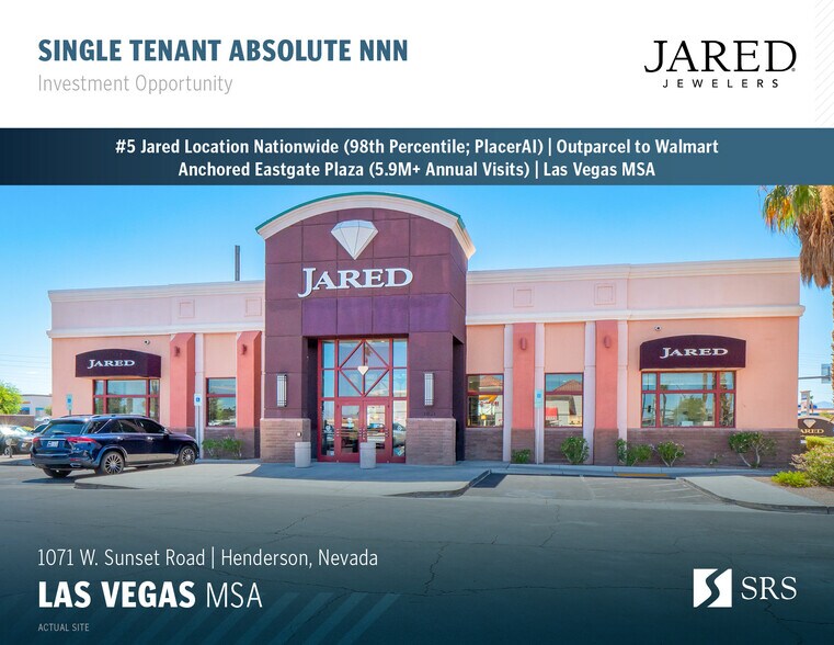 Primary Photo Of 1071 W Sunset Rd, Henderson Freestanding For Sale