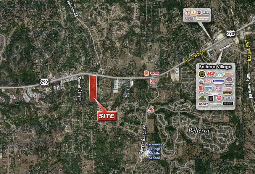 More Photos Of 4150 E Hwy 290 W, Dripping Springs Land For Sale