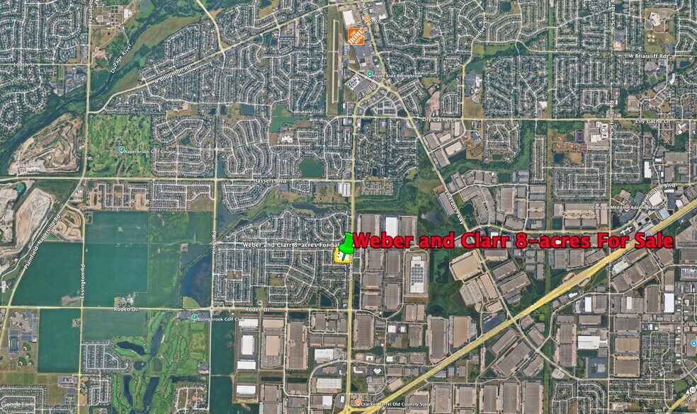 More Photos Of Weber Road and Clarr Blvd. Rd @ Clarr Blvd, Bolingbrook Land For Sale
