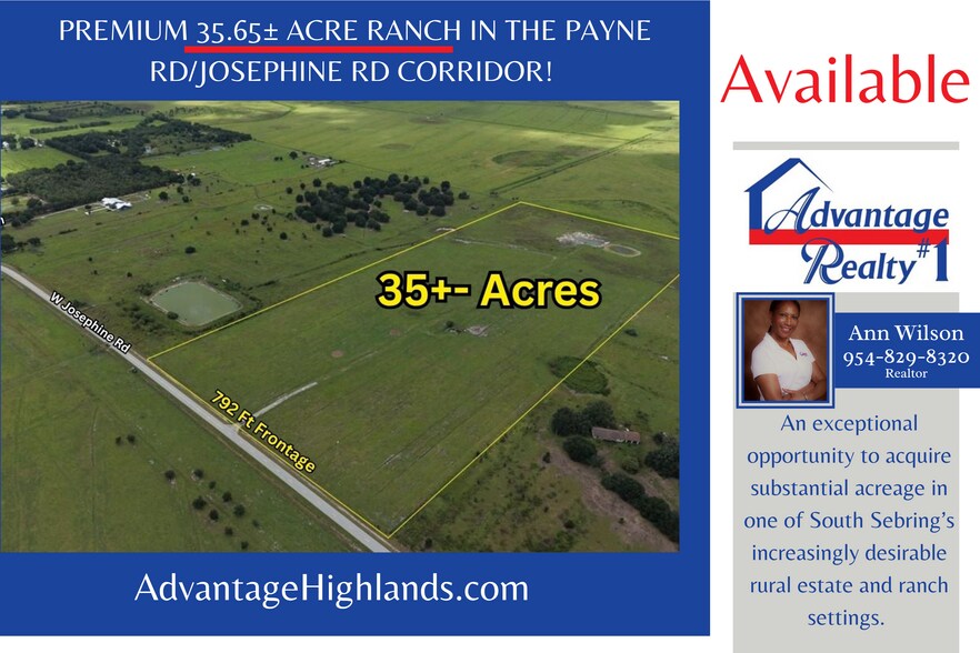 Primary Photo Of 8008 Josephine rd, Sebring Land For Sale