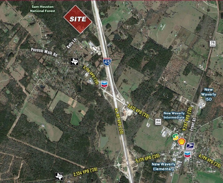 More Photos Of 67 Kelly Ln, New Waverly Land For Sale