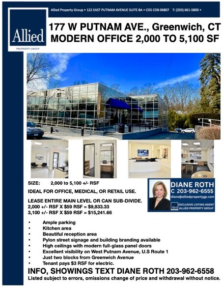 More Photos Of 177 W Putnam Ave, Greenwich Office For Lease