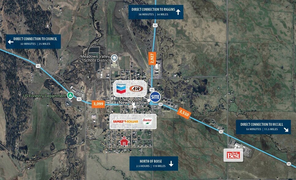 More Photos Of Highway 55, New Meadows Land For Lease