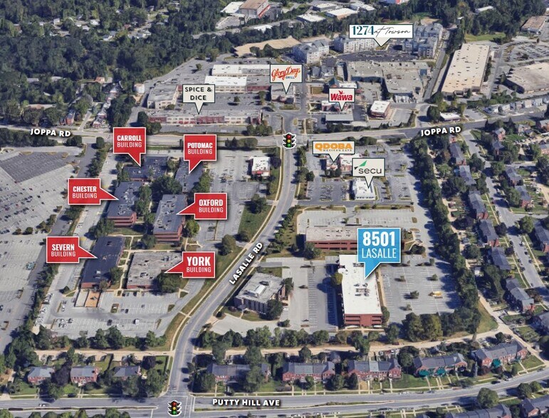 More Photos Of 8600 LaSalle Rd, Towson Office For Lease