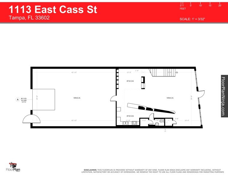 Primary Photo Of 1113 E Cass St, Tampa Warehouse For Lease
