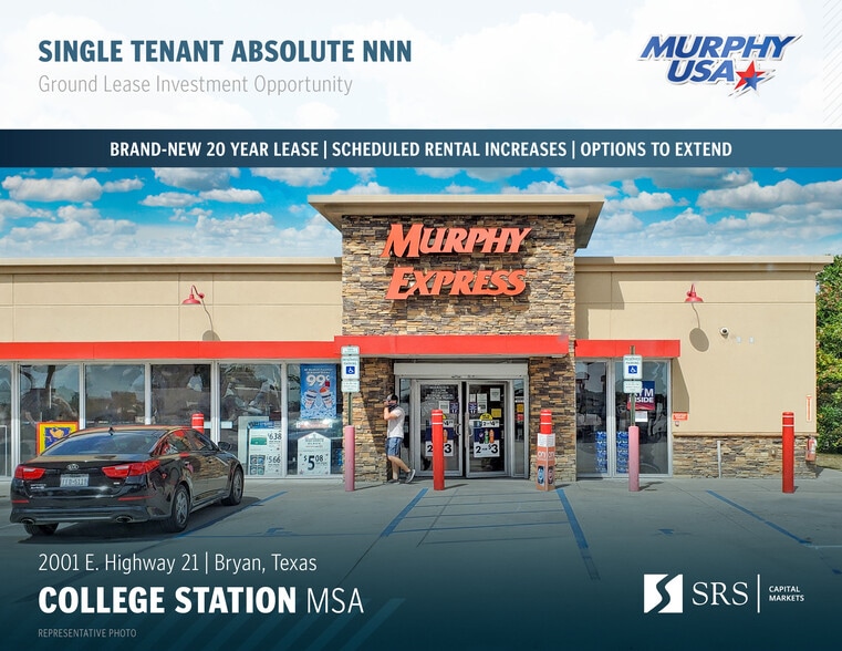 Primary Photo Of 2001 E Hwy 21, Bryan Storefront For Sale